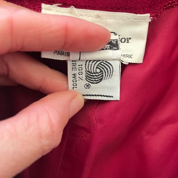 Vintage Christian Dior Separates Wool Pants - Picture 10 of 11